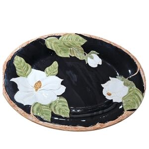 Artimino Magnolia Charm Hand Painted Serving Tray